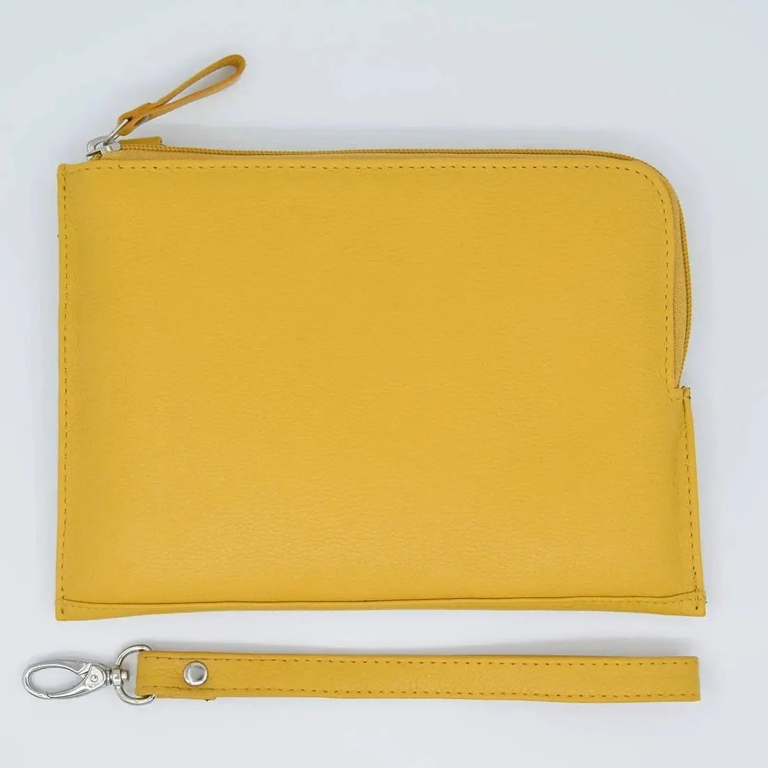 Soft Feel Bag with Hand Strap Pink Leather My Store