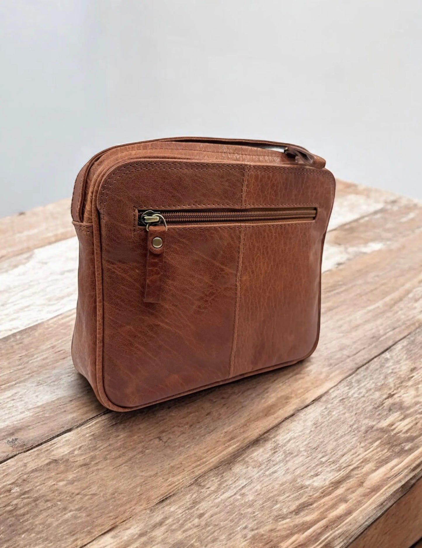 Leather Shoulder Buff Tan Leather Box Leather