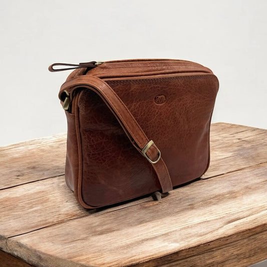 Leather Shoulder Buff Tan Leather Box Leather