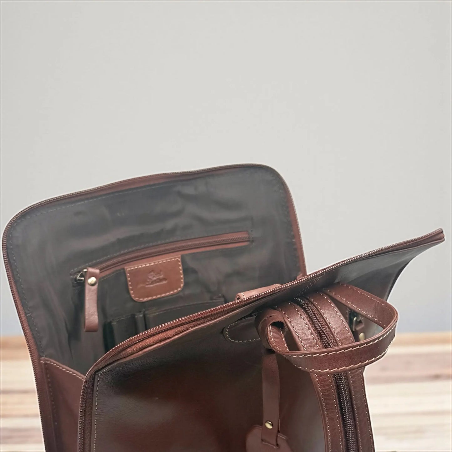 Leather Backpack Bag Black Leather Box Leather