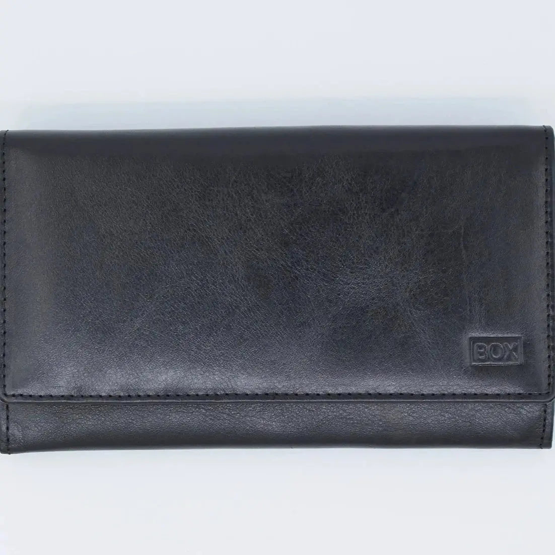 Three Quarter Close Purse Tan Leather My Store