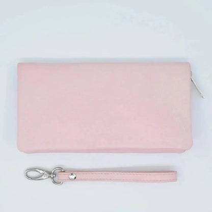 Crossover Purse with Hand Strap Black Leather My Store
