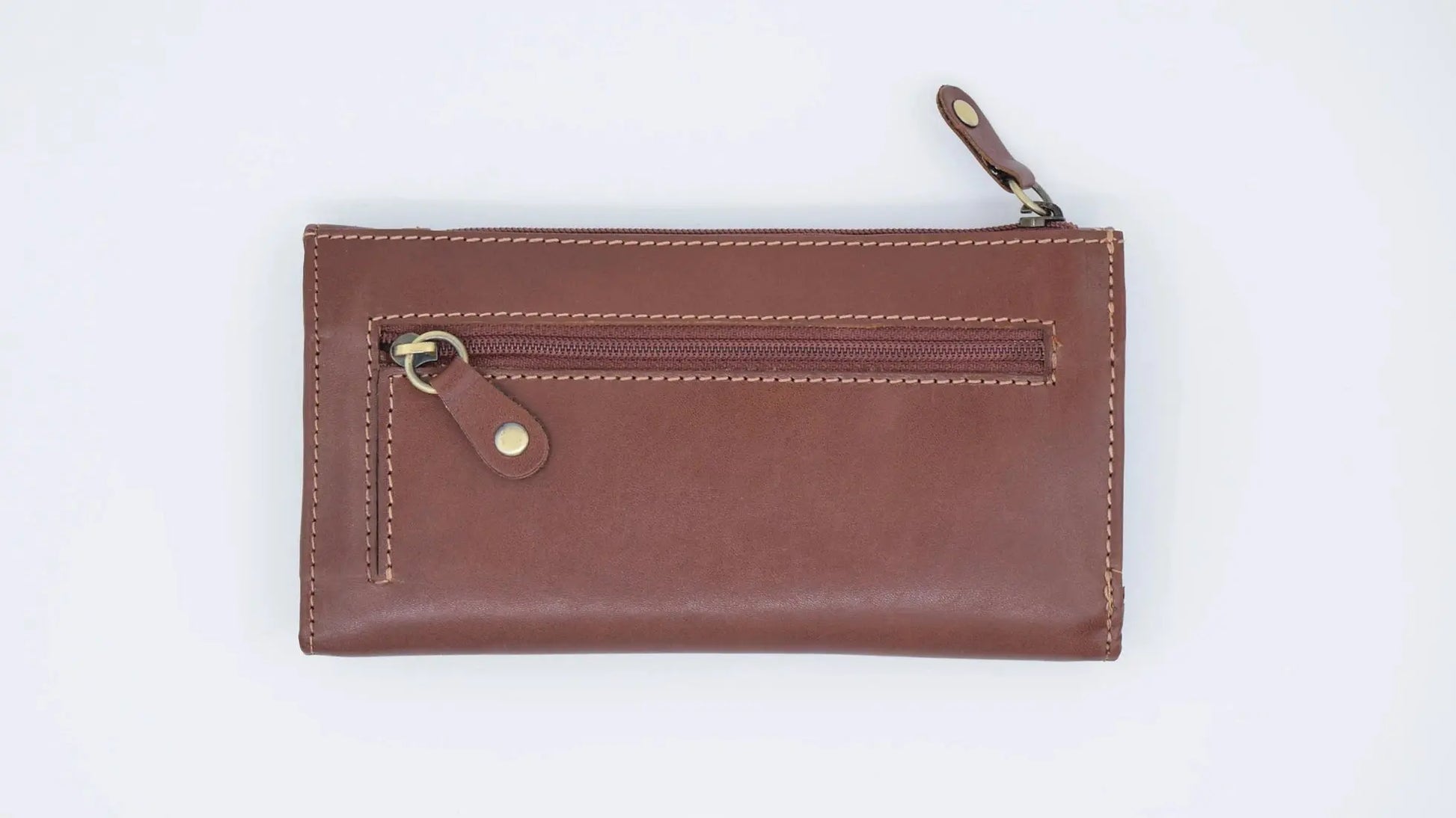 Half Fold Close Purse Black Leather My Store