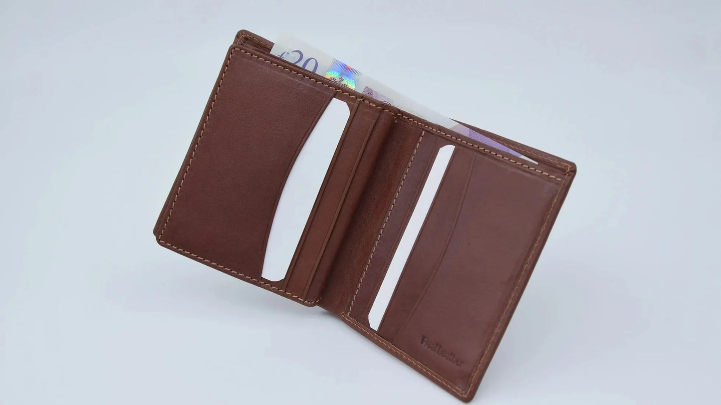 Classic Wallet Bi- Fold Tan Leather My Store