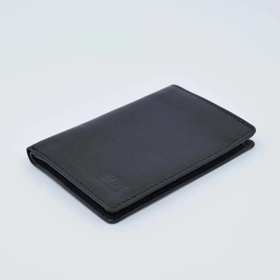 Slim Wallet Bi- Fold Black Leather My Store