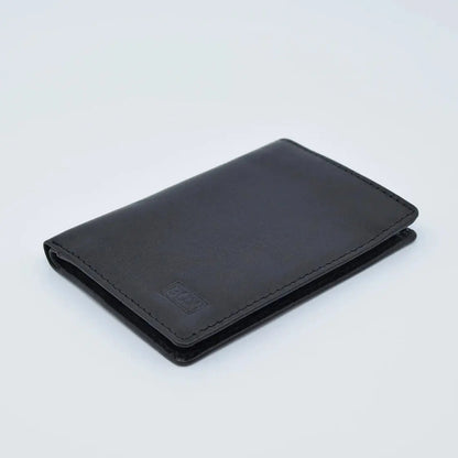 Slim Wallet Bi- Fold Black Leather My Store