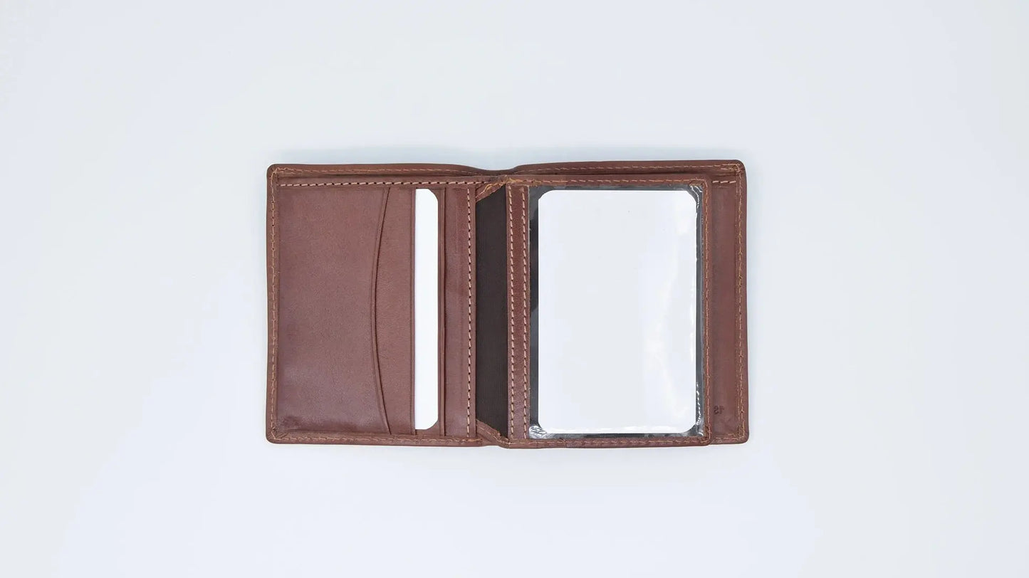 Classic Wallet Bi- Fold Tan Leather My Store