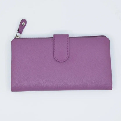 Super Soft Tab Close Purse Pink Leather My Store