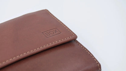Half Fold Close Purse Black Leather My Store