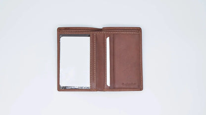 Classic Wallet Tri- Fold Black Leather My Store