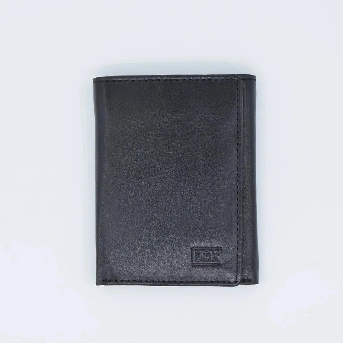 Classic Wallet Tri- Fold Black Leather My Store