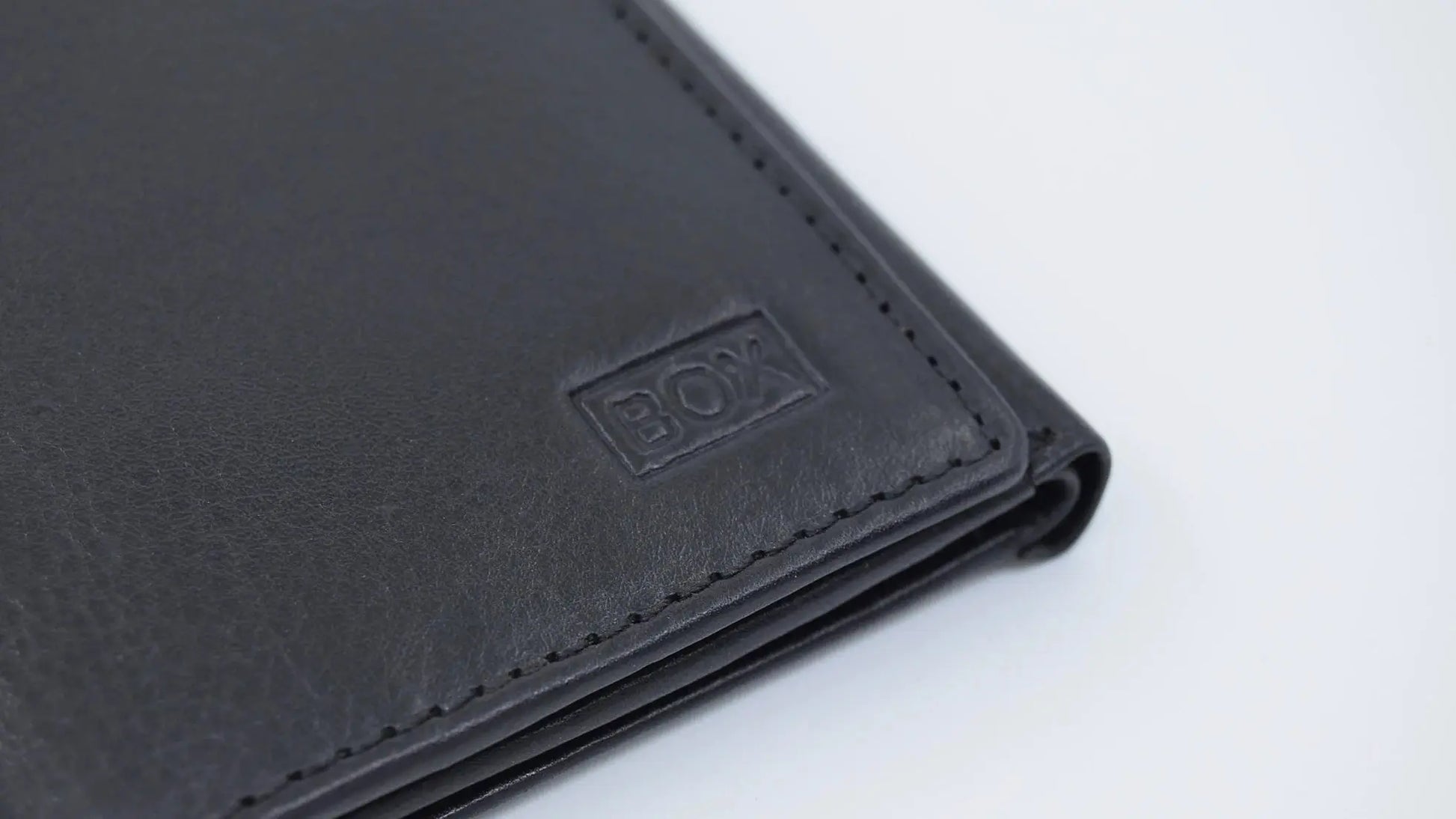 Classic Wallet Tri- Fold Black Leather My Store
