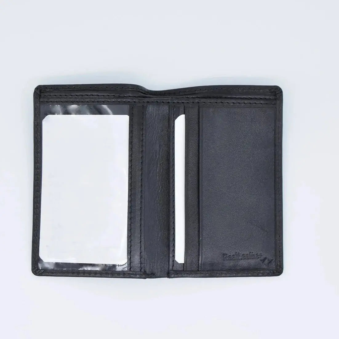 Slim Wallet Bi- Fold Black Leather My Store