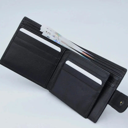 Classic Tab Close Wallet Tan Leather My Store