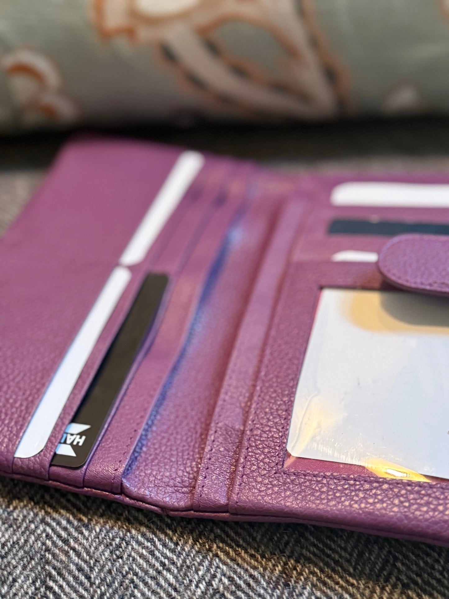 Super Soft Tab Close Purse Pink Leather My Store