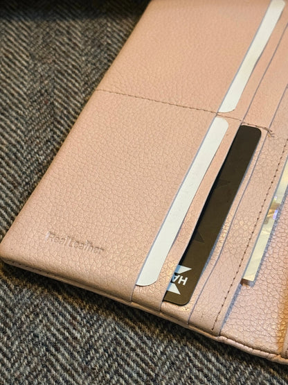 Super Soft Tab Close Purse Pink Leather My Store